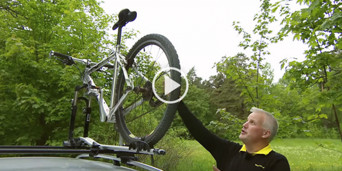 Montera cykelhållare