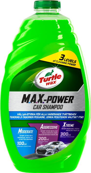 Turtle Wax Max-power car shampoo 1.42