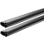 MontBlanc Xplore Lasthållarrör 99 cm - 6613/776613 - Svart 2-pack