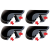 MontBlanc Activa Monteringskit 331590/04+ - För Integrerad reling - 4-pack
