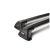 Yakima FlushBar Lasthållarrör 95 cm - S5YB/8050220 - Svart 2-pack