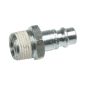 Tryckluftskoppling Hane R 1/4" Lundgrens