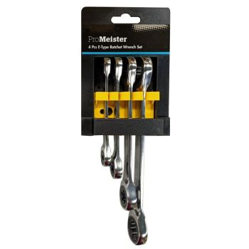 Ringsp&auml;rrnyckelsats Torx E6-E24 4-Delar ProMeister