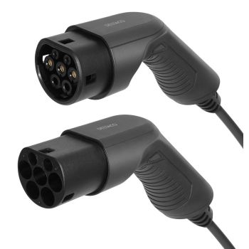 Laddkabel e-Charge 3,6 kW Typ2 till Typ2, 16A, 3m Deltaco