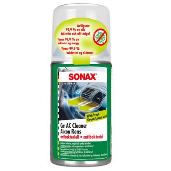 Sonax Car AC Cleaner Green Lemon - Luktborttagare 150 ml