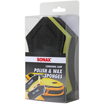 Sonax Carnauba Care Polish & Wax Sponges - Appliceringssvampar 2-pack