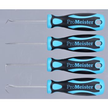 O-Ringsverktyg/Krokar 3 mm Sats 4-Delar ProMeister
