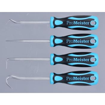 O-Ringsverktyg/Krokar 6 mm Sats 4-Delar ProMeister