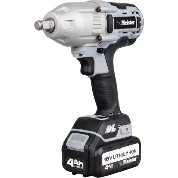 Mutterdragare 1/2" Batteridriven 500 Nm 18V/4,0Ah ProMeister