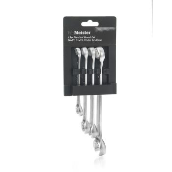 Bromsnyckelsats 10-19 mm 4-Delar ProMeister