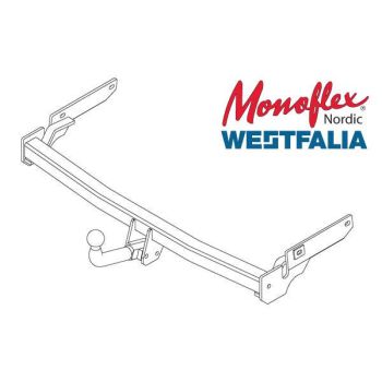 Westfalia Dragkrok med fast kula