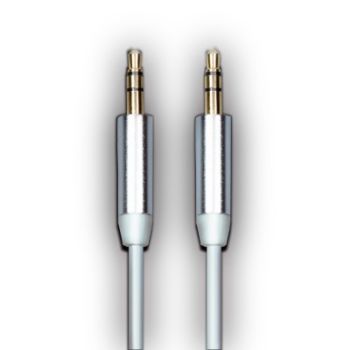 Carwise AUX-ljudkabel 3.5 mm 1 m - Vit