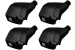 MontBlanc Xplore Fotsats/Lasthållarfot 7508/787508 - 4-pack