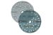 Kardborrerondell Galaxy 150mm Multifit P240 Mirka