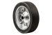 Reservhjul 215x65mm Stålfälg Fullgummihjul Ø20mm/60mm Valeryd