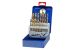 Spiralborrsats HSS-TiN DIN 338 titan typ N (25 st / 1-13 mm) Bohrcraft