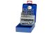 Spiralborrsats DIN 338 HSS-E 5% Kobolt Split Point Typ N Plåtbox (25 st / 1-13 mm) Bohrcraft