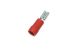 ProMeister Flatstiftshylsa Röd 0.5-1.5 mm², 6.3x0.8 mm