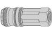 Tryckluftskoppling 3/8" G INV NBR. Serie 320 eSafe, DN 7.6 Cejn