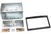 ACV Monteringsram 2-din Citroen C2,C3,Berlingo, Jumpy, Scudo