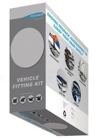 Yakima Flush Rail Mount Monteringskit K1044/8041044 - För Integrerad reling - 4-pack