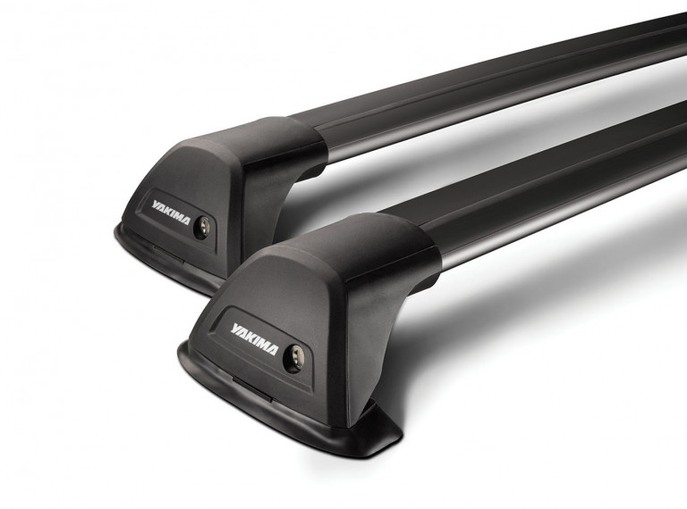 Yakima FlushBar Lasthållarrör - S28/8050237 - Svart 2-pack