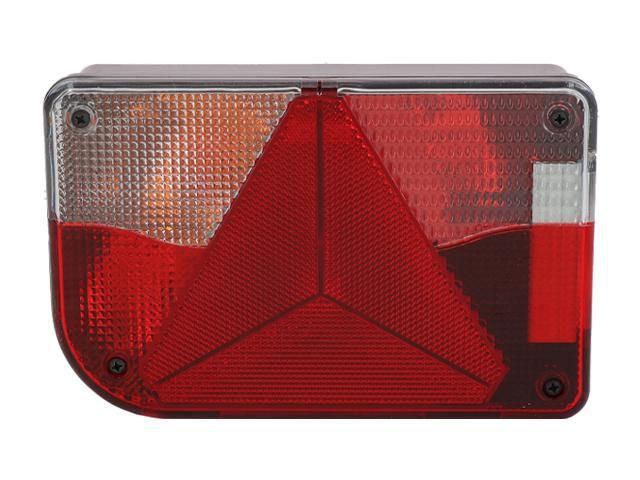 Baklampa Jokon Vä 200x130x56 reflex och skyltbelysning. Bajonettanslutning 5-pol. Valeryd