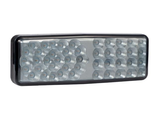 LED Baklampa SCANDI-032 Hö/Vä 200x70x40 12-24V, CC=90mm, med 90cm kabel 4-phase Valeryd