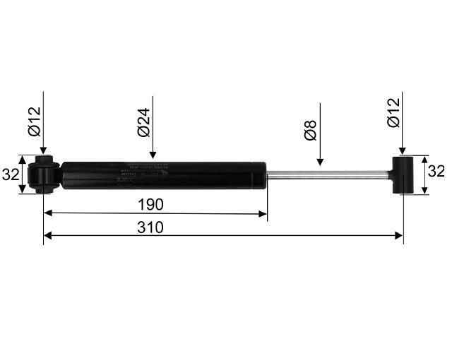 P&aring;skjutsd&auml;mpare ZAF 1,5-2/1,6-3; cc=310 Valeryd