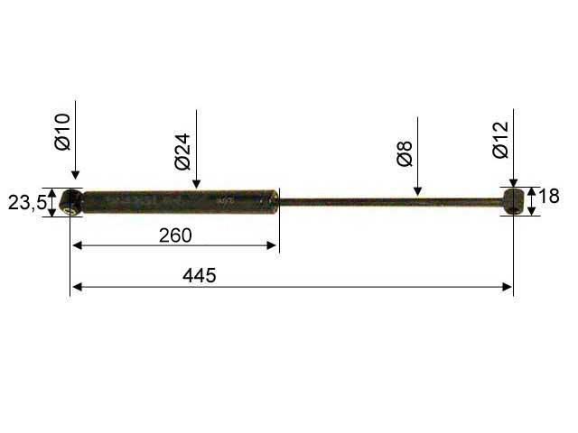 P&aring;skjutsd&auml;mpare passar till AL-KO 90S/1/2/3; 101/102VB CC=445 Valeryd
