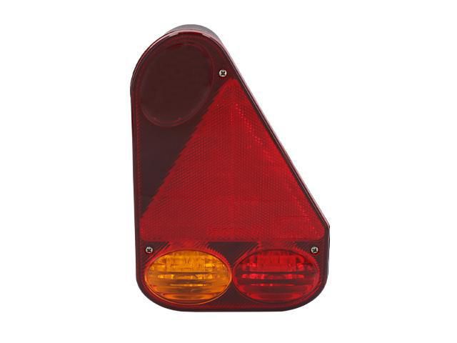 Baklampa Aspöck Earpoint III Hö 146x220x53 reflex. Bajonettanslutning 4(5)-pol. Valeryd