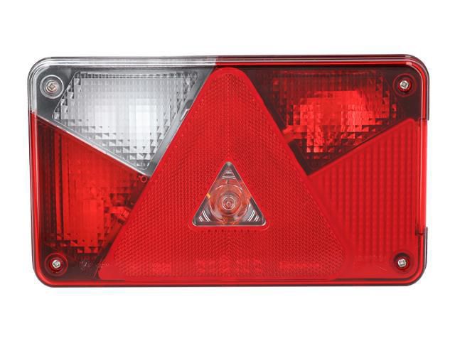 Baklampa Aspöck Multipoint 5 Vä 238x140x55, bajonettanslutning 5-pol. Valeryd