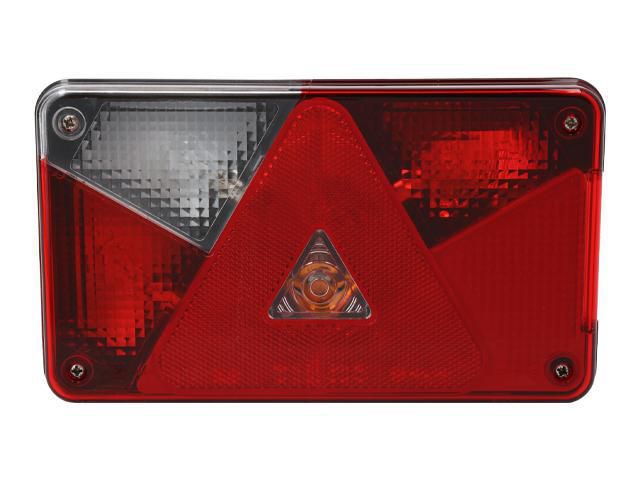 Baklampa Aspöck Multipoint 5 Vä 238x140x55, bajonettanslutning 6(8)pol. Valeryd