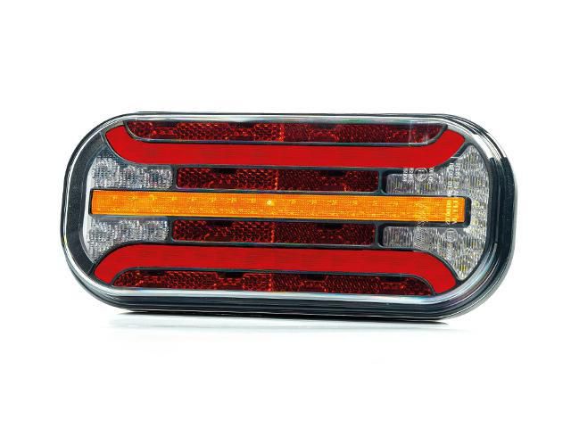 LED Baklampa SCANDI-230 Hö/Vä 214,3x94,3x37,7 12-36V inkl 1m kabel Valeryd