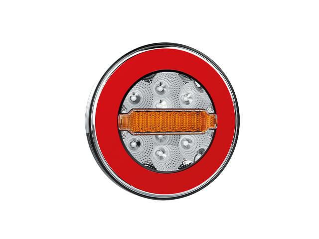 LED Baklampa SCANDI-113 Hö/Vä Ø140x50,5 med 90cm Kabel Valeryd