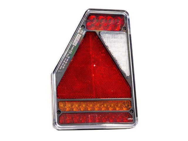 LED Baklampa SCANDI-277 V&auml; 210,6x146x49 12V, Bajonettanslutning 5-pol Valeryd