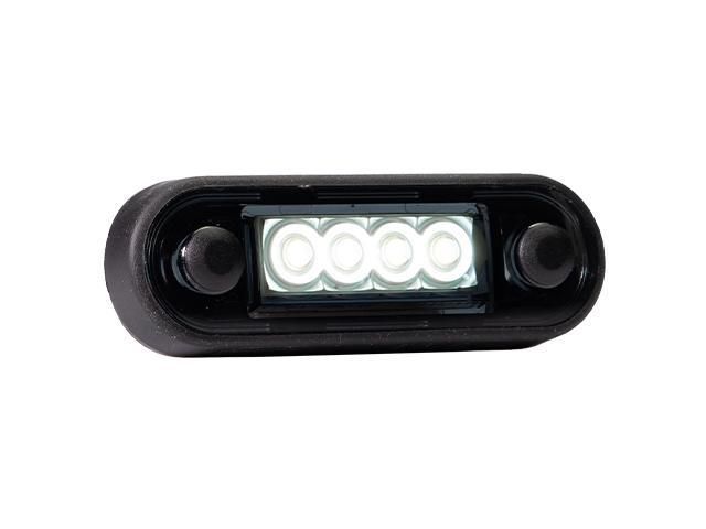 LED Positionsljus Arctic Night 84,2x27,7x12,8mm vit 12–36V, inkl. 150mm Kabel Valeryd