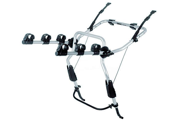 Thule ClipOn 9104 Aluminium - Cykelh&aring;llare F&ouml;r 3 cyklar