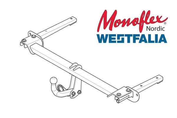Westfalia Dragkrok med fast kula