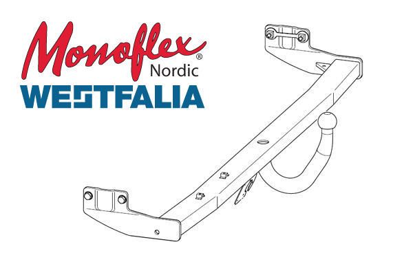 Westfalia Dragkrok med fast kula