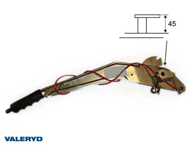 Handbromsspak med K-wire Peitz PAV/SR 0,7/1,3/2,0/2,7; X=45mm Valeryd