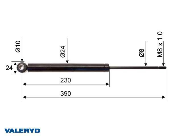P&aring;skjutsd&auml;mpare AL-KO 120SR / SR1 utf. A cc=390 Valeryd