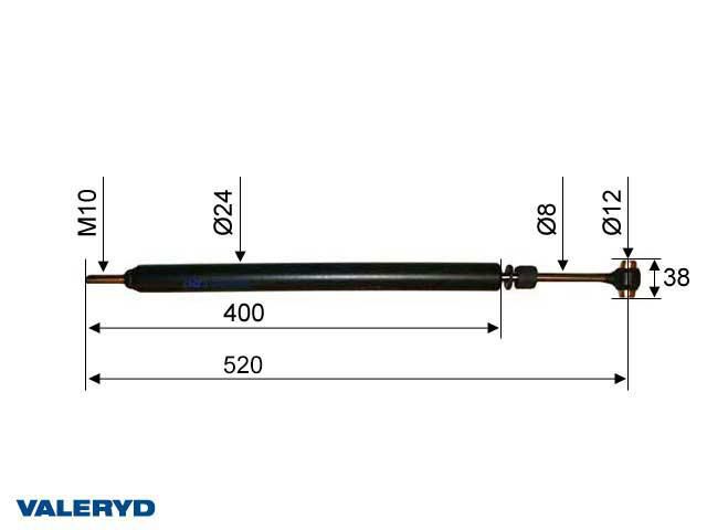 P&aring;skjutsd&auml;mpare passar till AL-KO 150V; cc=520 Valeryd