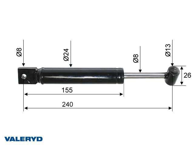 P&aring;skjutsd&auml;mpare Peitz PAV/SR 2,0 cc=240 Valeryd