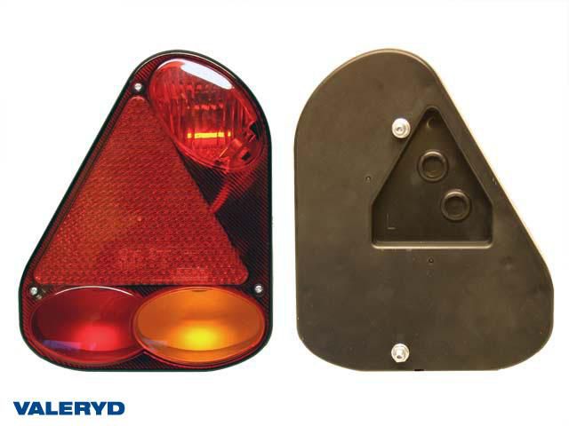 Baklampa passar till Jokon Ear V&auml; 220x175x53 med triangelreflex, kabelgenomf&ouml;ring Valeryd