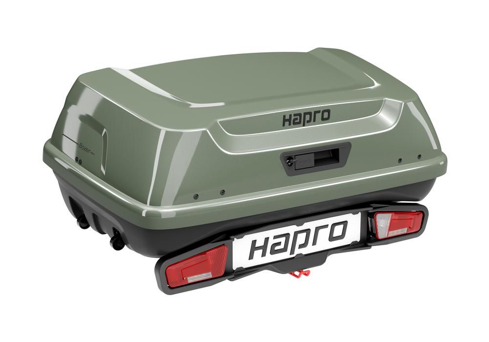 F&ouml;rvaringsbox dragkrok - Boxer M Sage Green Hapro