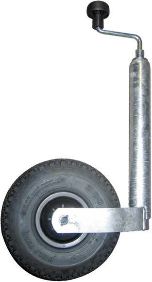 Stödhjul Ø48 mm plasthjul