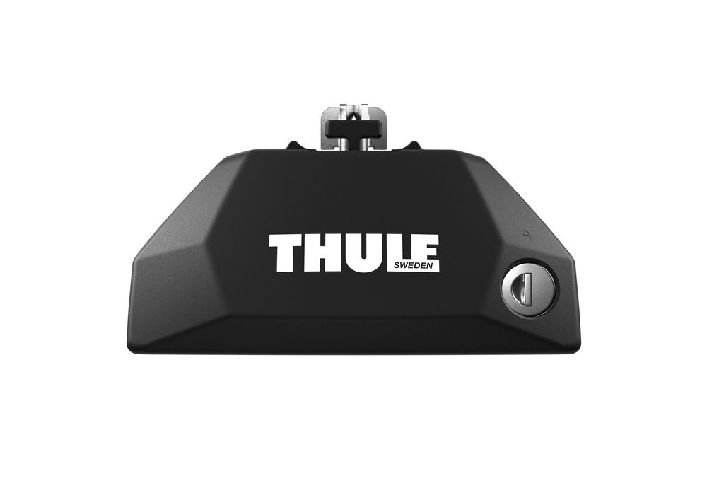 Thule Flush Rail Evo Fotsats/Lasth&aring;llarfot 710600/7106 - F&ouml;r Integrerad reling - 4-pack