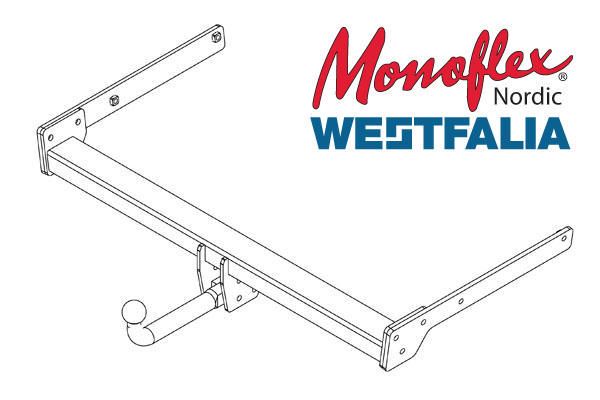 Westfalia Dragkrok med fast kula
