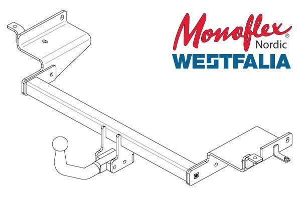 Westfalia Dragkrok med fast kula